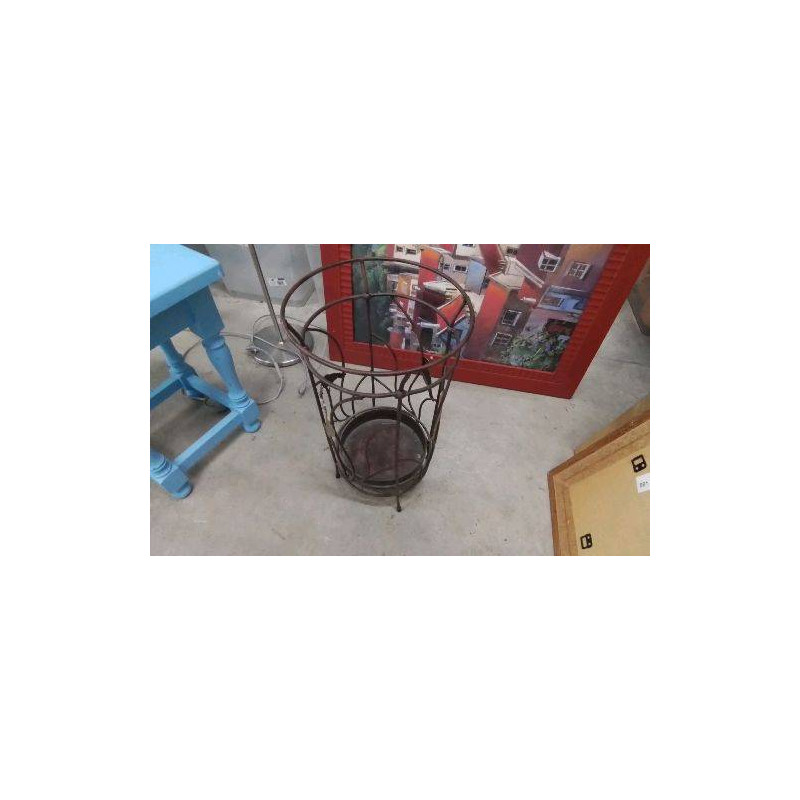 PORTE PARAPLUIE FER OISEAUX 