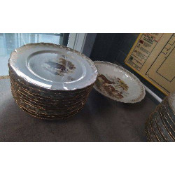 ASSIETTES A GIBIER + PLAT...