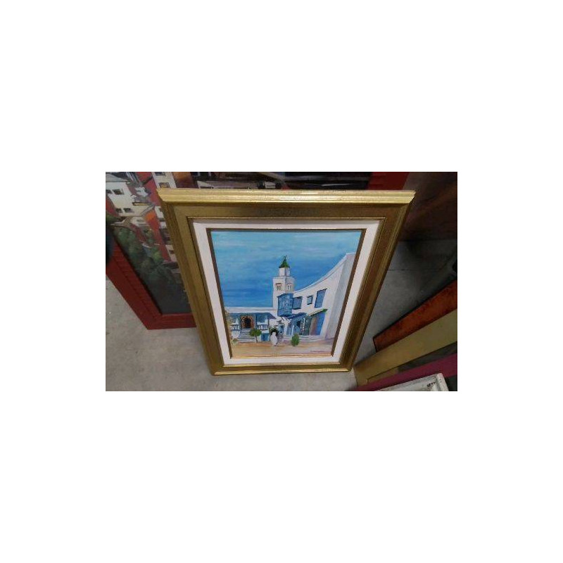 CADRE DORE MAISON ORIENTALE 