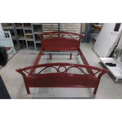 LIT 140X190 ROTIN ROUGE