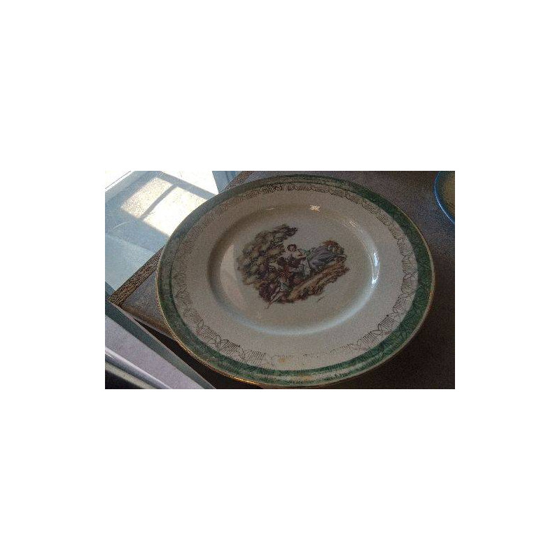 ASSIETTE PORCELAINE BAVARIA