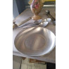 ASSIETTE INOX X2