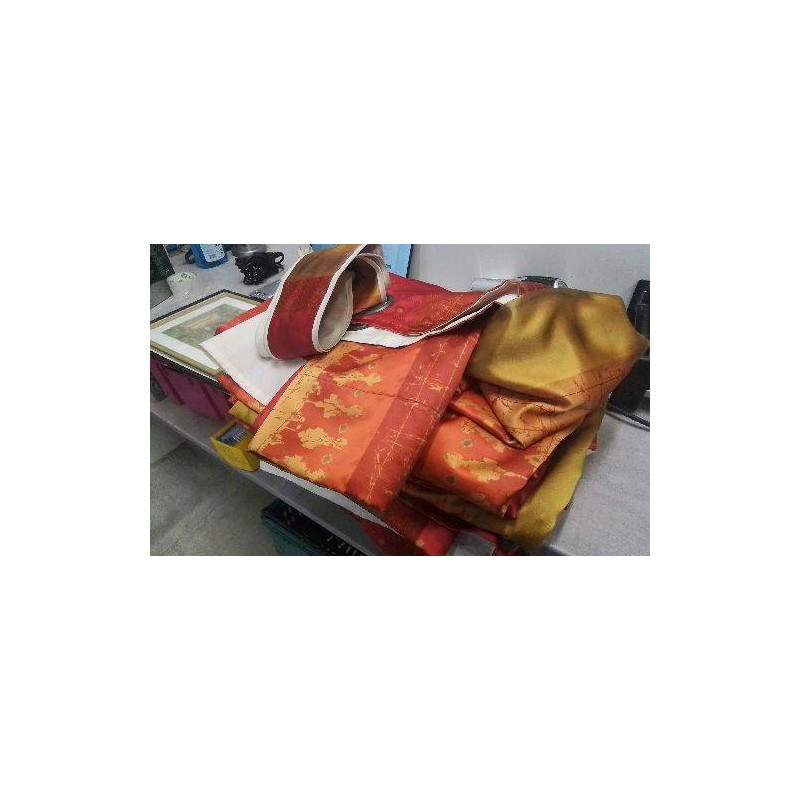 RIDEAU DOUBLÉ - 192X224 - LA PAIRE + EMBRASE