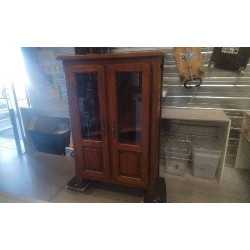 MEUBLE VITRINE 2 PORTES