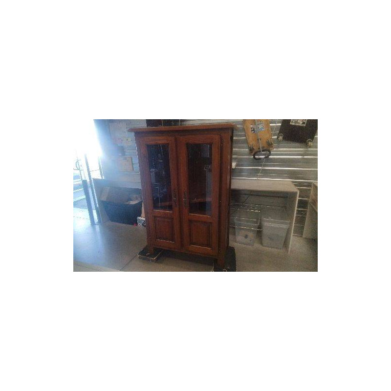MEUBLE VITRINE 2 PORTES