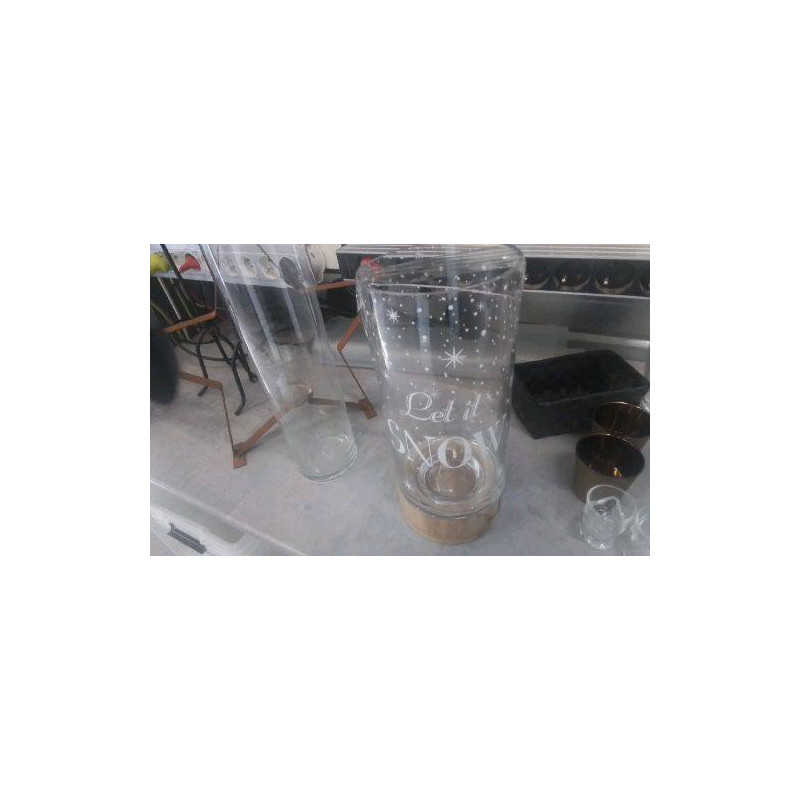 BOCAL VERRE GM SUR BOIS
