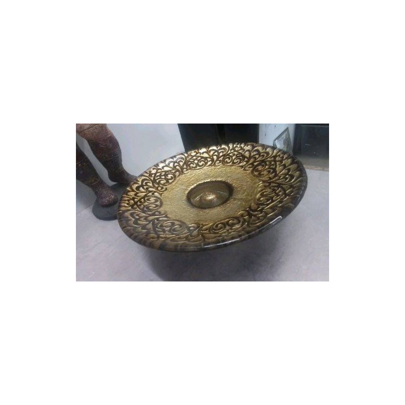 CORBEILLE A FRUITS  DOREES 