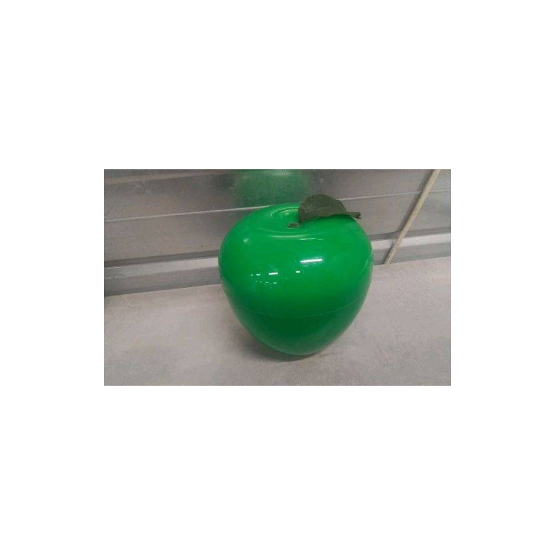 SEAU GLACONS POMME - VINTAGE ( MANQUE QUEUE)