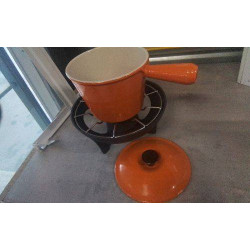 CAQUELON FONTE + BRULEUR...