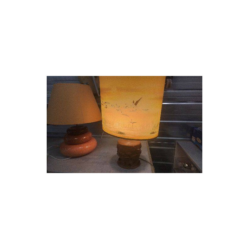 LAMPE A POSER TERRE CUITE