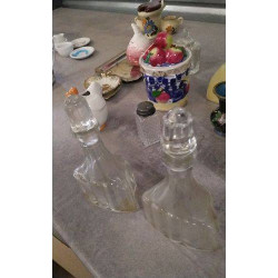 HUILIER ANCIEN VERRE 