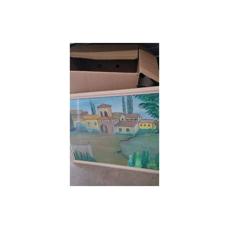 CADRE PEINTURE MAISON