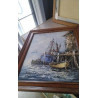 PEINTURE BATEAUX SIGNE FLORENCE