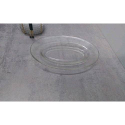 PLAT VERRE OVALE PM 