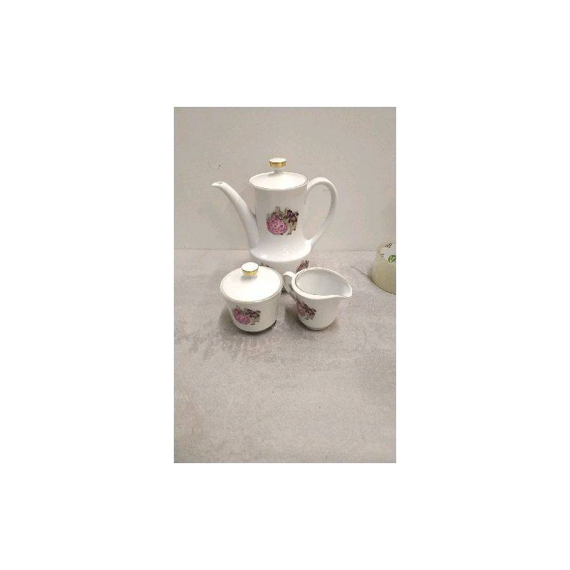 CAFETIÈRE + SUCRIER + POT A LAIT 