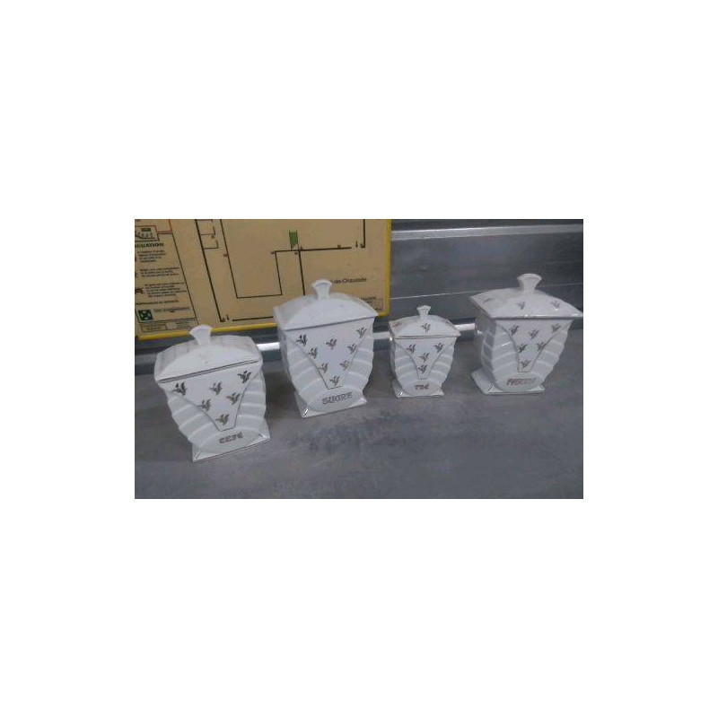 POT ANCIEN / PORCELAINE- LE LOT