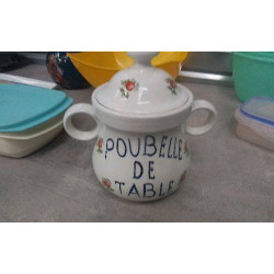 POUBELLE DE TABLE
