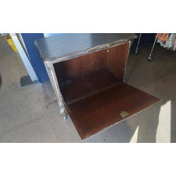 MEUBLE BAS  GRIS 1 TRAPPE 