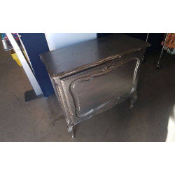 MEUBLE BAS  GRIS 1 TRAPPE 