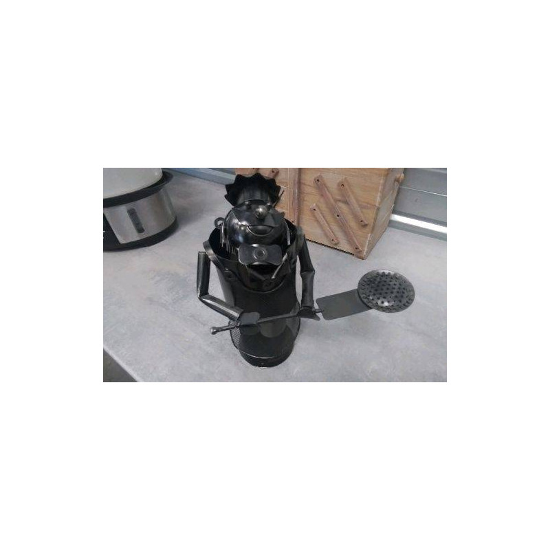 PORTE-BOUTEILLE DECO METAL