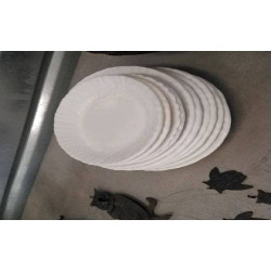 ASSIETTES BLANCHES LE LOT 