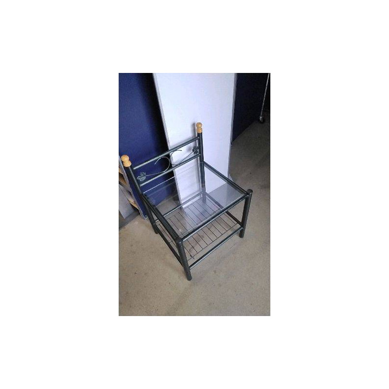 CHEVET METAL - VERRE