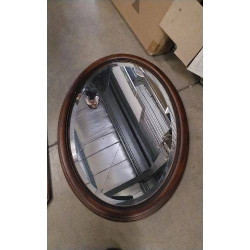 MIROIR BISEAUTÉ OVALE