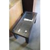 TABLE BASSE BOIS VERRE