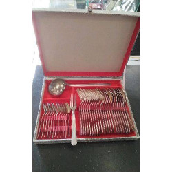 MENAGERE METAL ARGENTE 