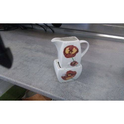 POT A LAIT + SUCRIER