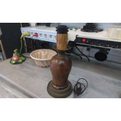 PIED DE LAMPE BOIS 