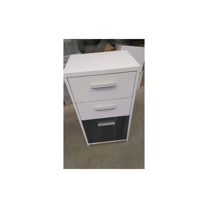 CHEVET 2 TIROIRS 1 PORTE