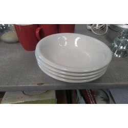 ASSIETTES CREUSES X4 