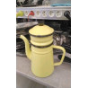CAFETIÈRE EMAILLEE JAUNE - EN L’ETAT