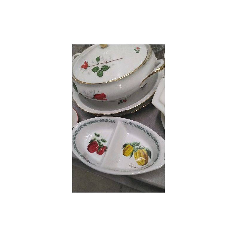 RAMEQUIN COMPARTIMENTS- PORCELAINE 