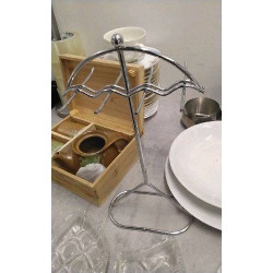 SUPPORT A TASSE METAL 