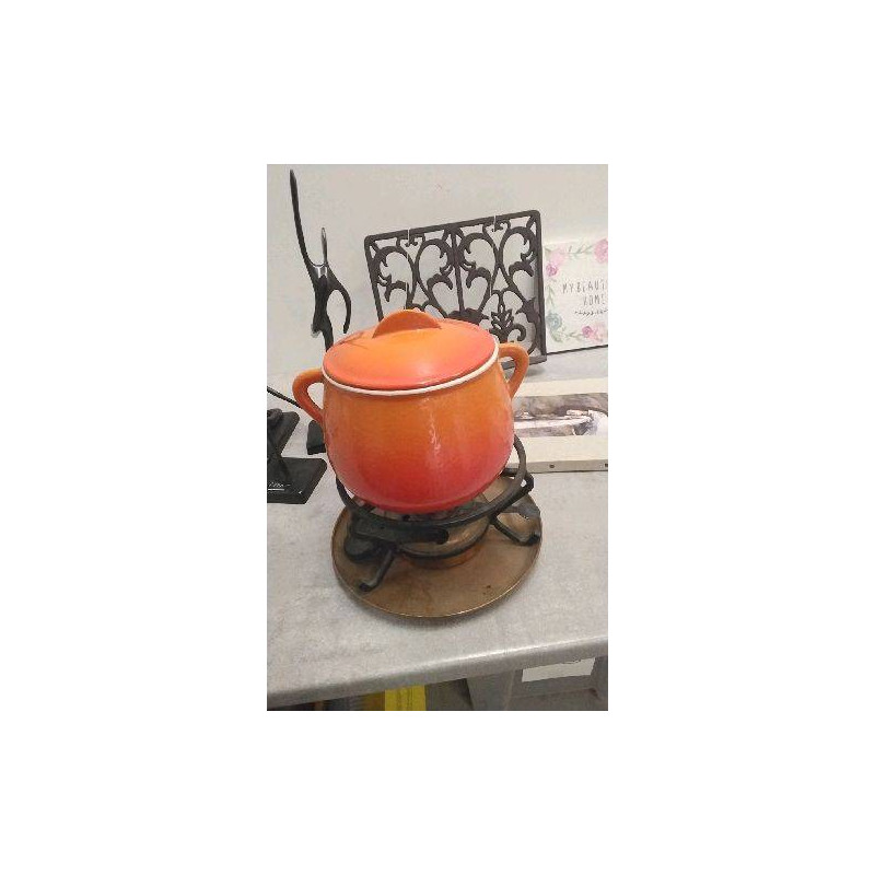 POELON + BRULEUR ANCIEN / LE LOT