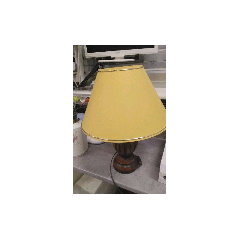 LAMPE PIED BOIS 