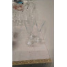 VERRES LIQUEUR A PIED X3 