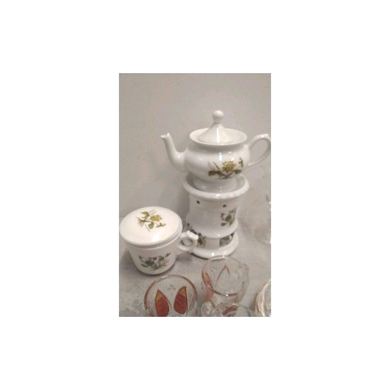 THEIERE + TASSE TISANIERE 