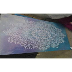 TOILE CARREE MANDALA