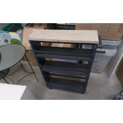 DESSERTE PM METAL BOIS