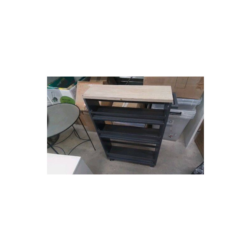 DESSERTE PM METAL BOIS