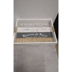 PLATEAU BOIS MAISONS DU MONDE 