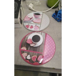 DESSOUS DE PLAT PLASTIQUE 