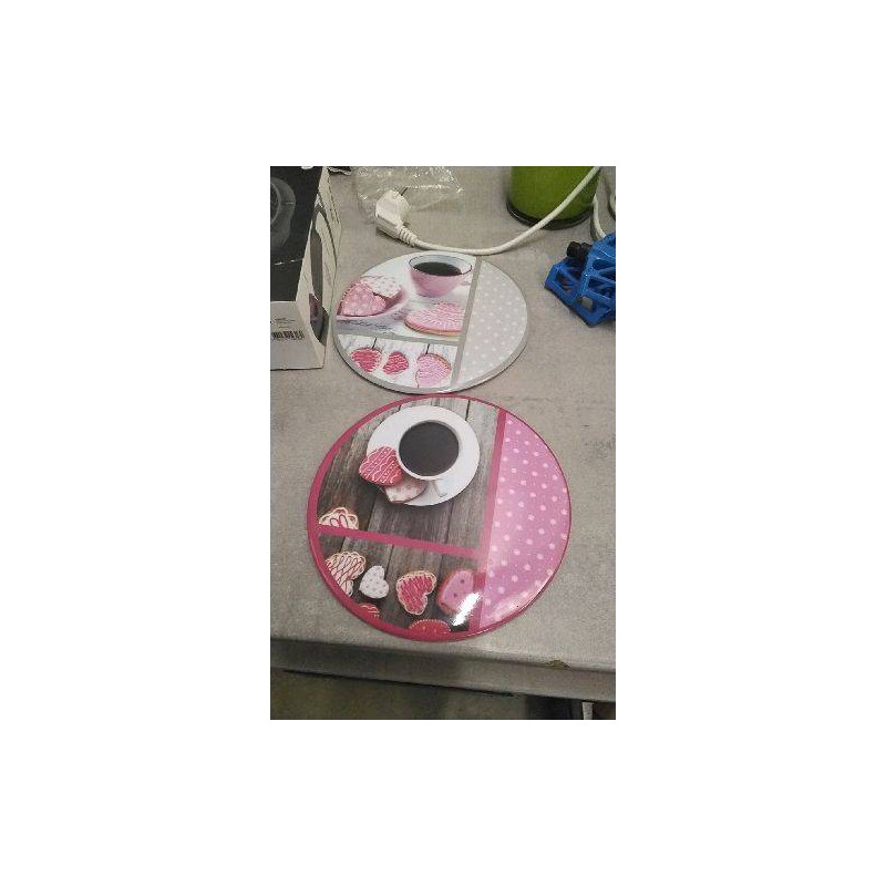 DESSOUS DE PLAT PLASTIQUE 