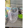 VASE VERRE CRAQUELE 
