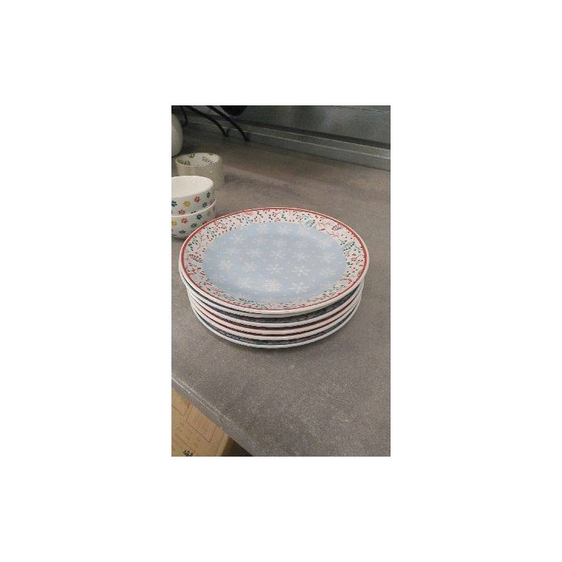 ASSIETTES A DESSERT ROYAL BOCH X6