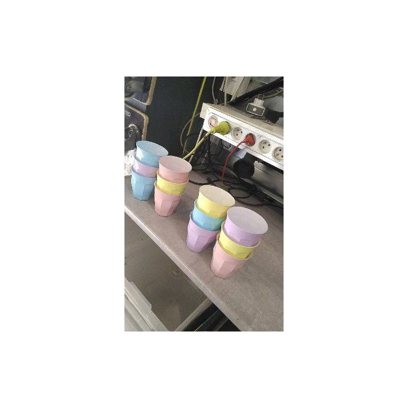 VERRES DURALEX COULEUR X6 