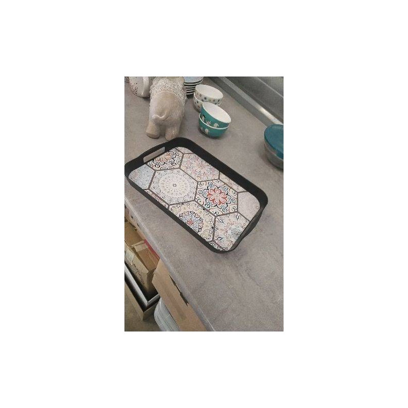 PLATEAU PLASTIQUE RECT 